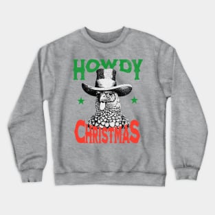 Howdy Christmas Crewneck Sweatshirt